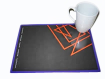 Encapsulated Counter Mat | LOGOMATS.COM.AU